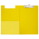 OSC Clipboard PVC Double Foolscap Yellow
