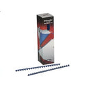GBC Binding Coil Plastic 21 Ring 10mm Blue Box 100