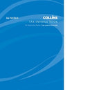 Collins Tax Invoice Book Duplicate No Carbon Required A6 50 Leaf