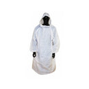Wise Disposable Smock Hooded Poncho 780x1300mm White Pack 20