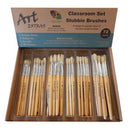 5 Star Paint Brush Stubbie Flat & Round Set 72