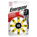 Energizer Hearing Aid Battery Size 10 Pack 8