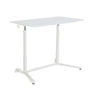 Wave Height Adjustable Desk 950 x 520mm White