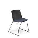 Scout Sled Seat Upholstered Chair Keylargo Navy