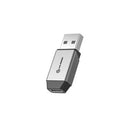 Alogic Ultra Mini Usb 3.1 Gen 1 Usb-a To Usb-c Adapter Space Grey