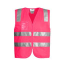 Syzmik Unisex Hi Vis Vest M Pink