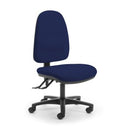 Alpha Task Chair 2 Lever High Back Navy