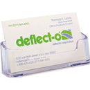 Deflecto Business Card Holder Free Standing Landscape Single
