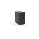 Agile Slimline Metal Mobile Pedestal 2+Filing Black