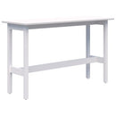 Modella II Narrow Leaner 1500x600 White Top White Frame