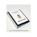 Marbig Clearview Display Book Insert Cover 50 Pocket A4 Clear Black