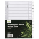 Icon Indices Polypropylene Jan-Dec A4 White