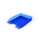 Durable Ice Document Tray Translucent Blue