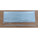 Dalton File Fasteners Long Tube Only White Pack 100