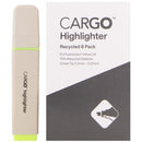 Cargo Highlighter Recycled Chisel Tip Yellow Box 6