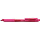 Pentel Energel X Gel Ink Pen Retractable Fine BL107 0.7mm Pink