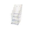 Deflecto Brochure Holder 4 Tier DLE Clear