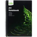 Icon Spiral Notebook Polyprop A4 240 Pages Black