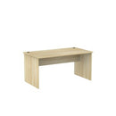 Cubit Slab End Desk 1500x800mm Atlantic Oak