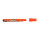 Texta Liquid Chalk Marker Wet-Wipe Bullet Tip 4.5mm Orange