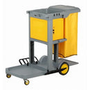 Filta Janitor Cart With Lock Box Grey