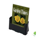 Deflecto Recycled Brochure Holder Single Tier A4 Black