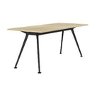 Team Boardroom Table 1800W x 800D Oak / Black