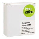 Icon Compatible D1 Labelling Tape 9mm x 7m Black On White