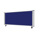 Desk Partition 1460Wx450Hmm Blue Fabric