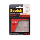 Scotch Dual Lock Fasteners Extreme 25.4 x 76.2mm Clear Pack 2