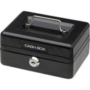 Office Mate Cash Box SR-8811N 6" Black