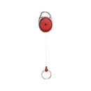 Okin Key Holder Retractable Snaplock Red