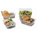 Uni-Pak Uni-Chef Container Rectangle PP 1000ml Pack 50