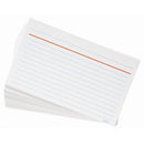 Collins System Cards Feint Ruled 53C 127 x 76mm (5 x 3) Pack 100
