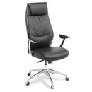Domain Leather Executive Chair Black