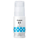 Canon Gi61c Pixma Megatank Ink Bottle Cyan