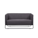 Maxwell Sofa 2 Seater Charcoal Fabric