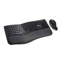 Kensington Pro Fit Ergo Dual Wireless Keyboard and Mouse Black