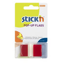 Stick'n Adhesive Flags 45 x 25mm Red 50 Sheets