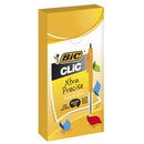 BIC Clic Ballpoint Pen Retractable Fine 0.8mm Black Box 10