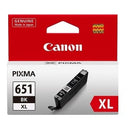 Canon PIXMA Inkjet Ink Cartridge CLI651XL High Yield Black