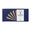 Sharp Lunch Napkin 2 Ply 4 Fold Blue Carton 3000