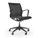 Huracan Meeting Chair Mesh Boardroom Black