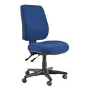 Roma Task Chair 2 Lever High Back Dark Blue No Arms