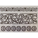 5 Star Stencil Maori Designs A4