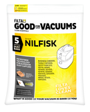 Nilfisk gd1000 dust bags 5 pkt c011