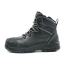 Bison Xt Zip Side Lace Up Boot Black