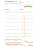 Rediform Invoice Statement Delivery Book Duplicate R/INV/D2 50 Leaf