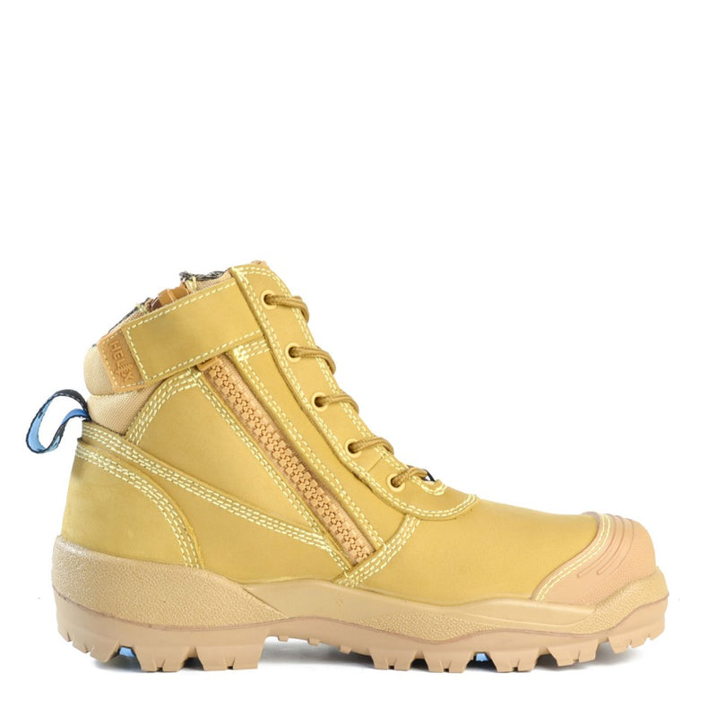 Bata Horizon Ultra Wheat Zip Sided Safety Boot