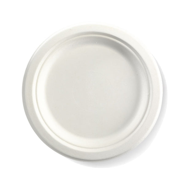 Biopak Biocane Plate 9inch 230mm Pack 125